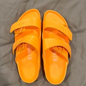 Orangish Yellow Berkinstocks